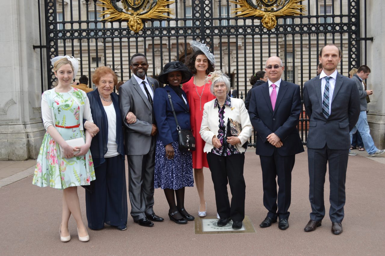 Survivors visit Buckingham Palace to attend Royal Garden Parties