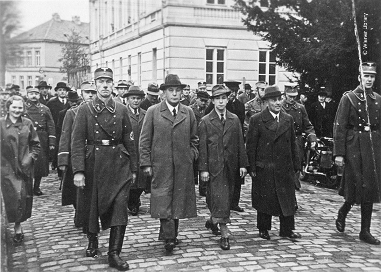 Mass arrest of Jewish men in Oldenburg, Northwest Germany, 9 November 1938