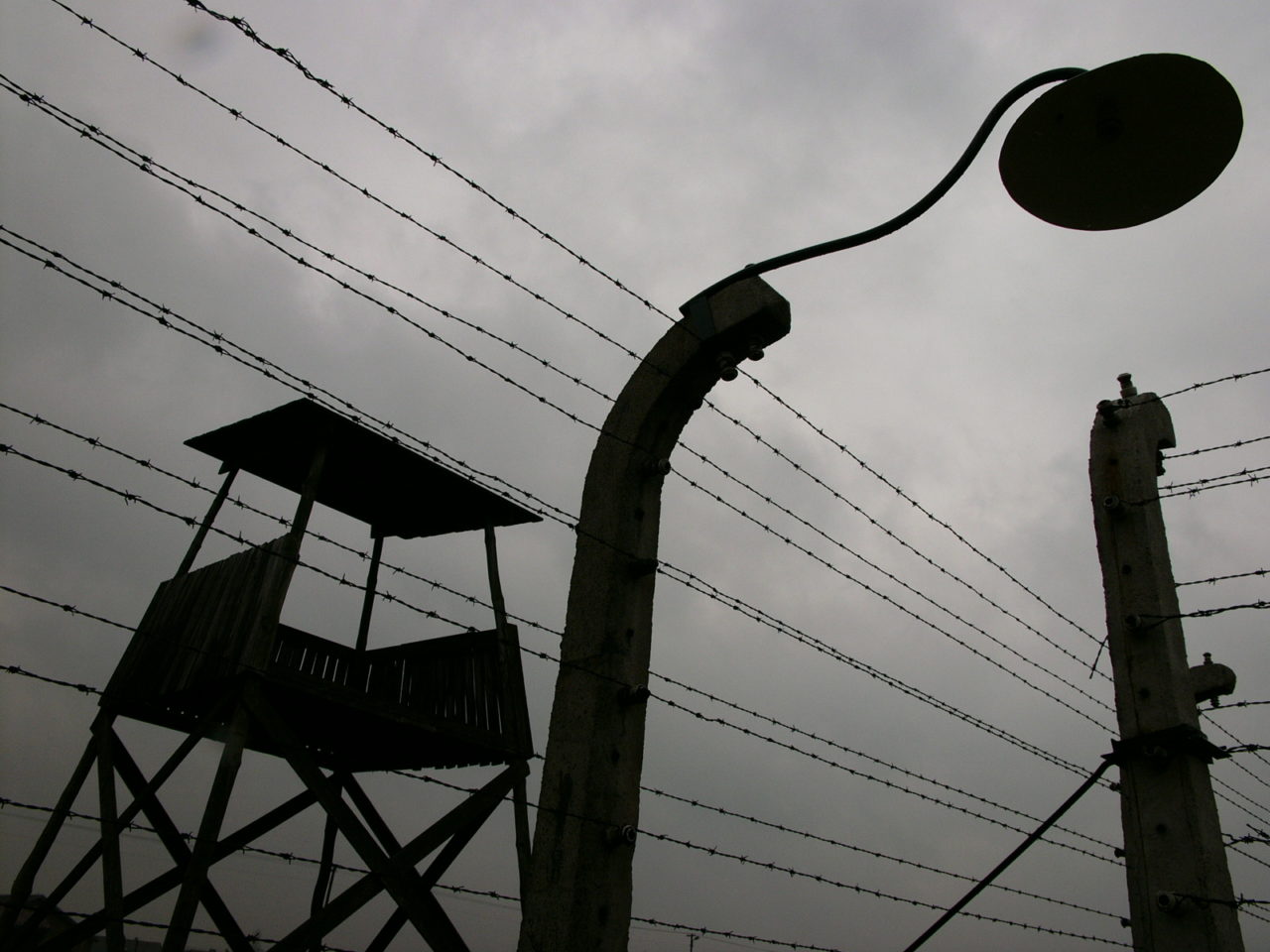 Auschwitz I watchtower © Bill Hunt
