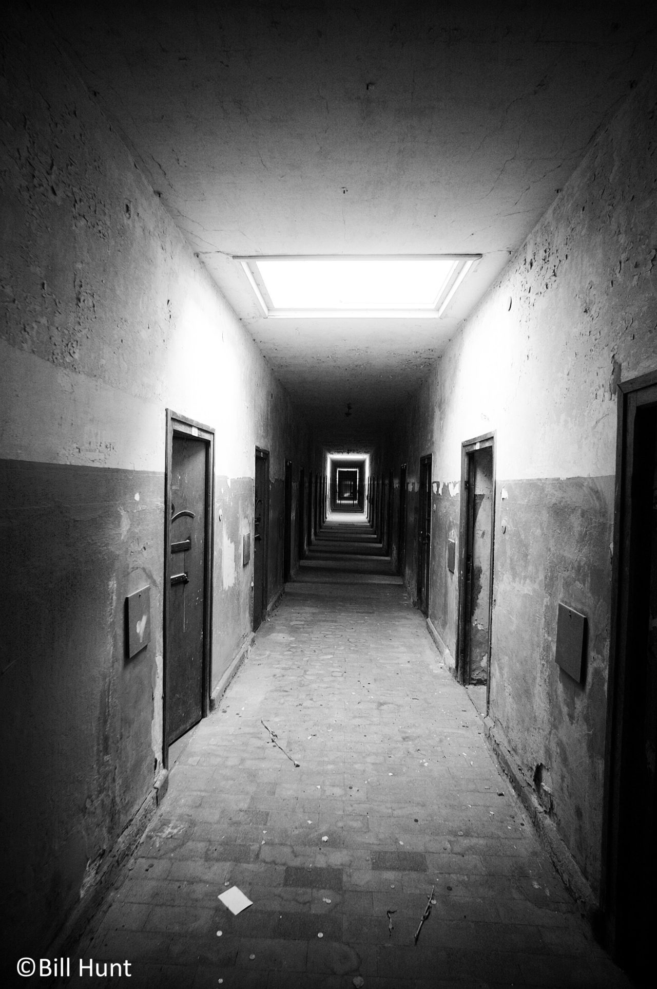 Dachau - inside the barracks © Bill Hunt