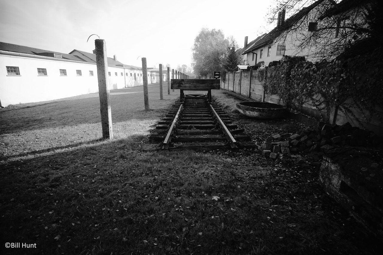 Dachau railway tracks © Bill Hunt