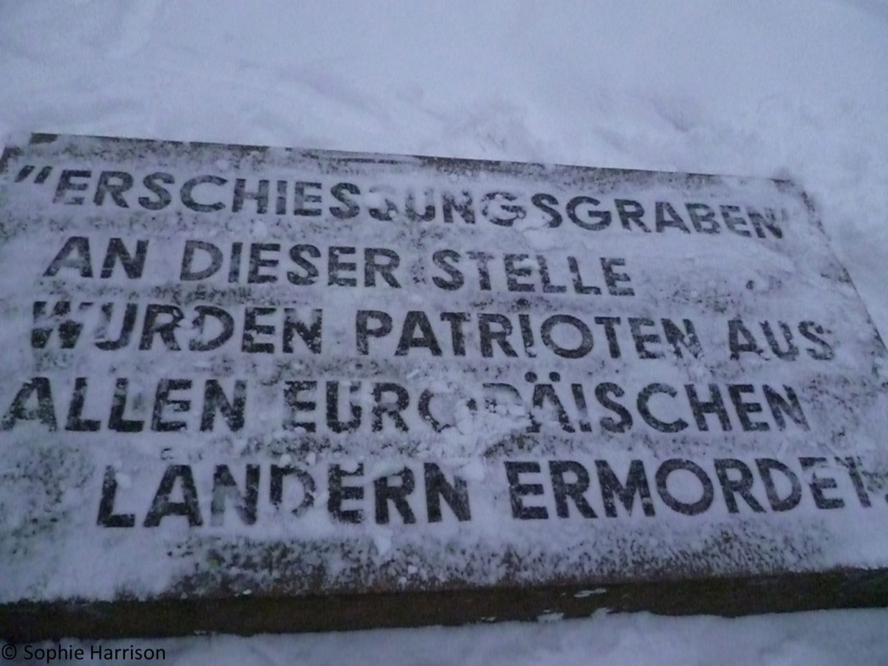 Sachsenhausen memorial © Sophie Harrison