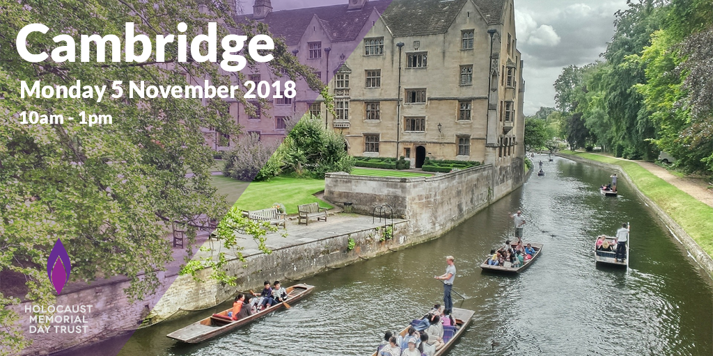 Holocaust Memorial Day Trust Cambridge Workshop