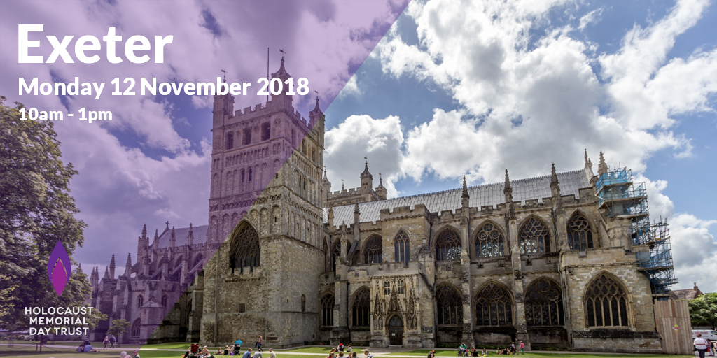 Holocaust Memorial Day Trust Exeter Workshop