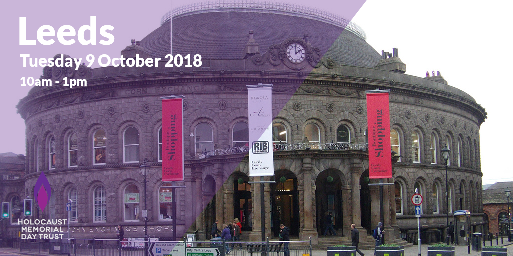 Holocaust Memorial Day Trust Leeds Workshop