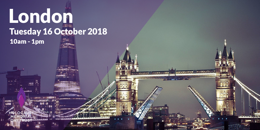 Holocaust Memorial Day Trust London Workshop