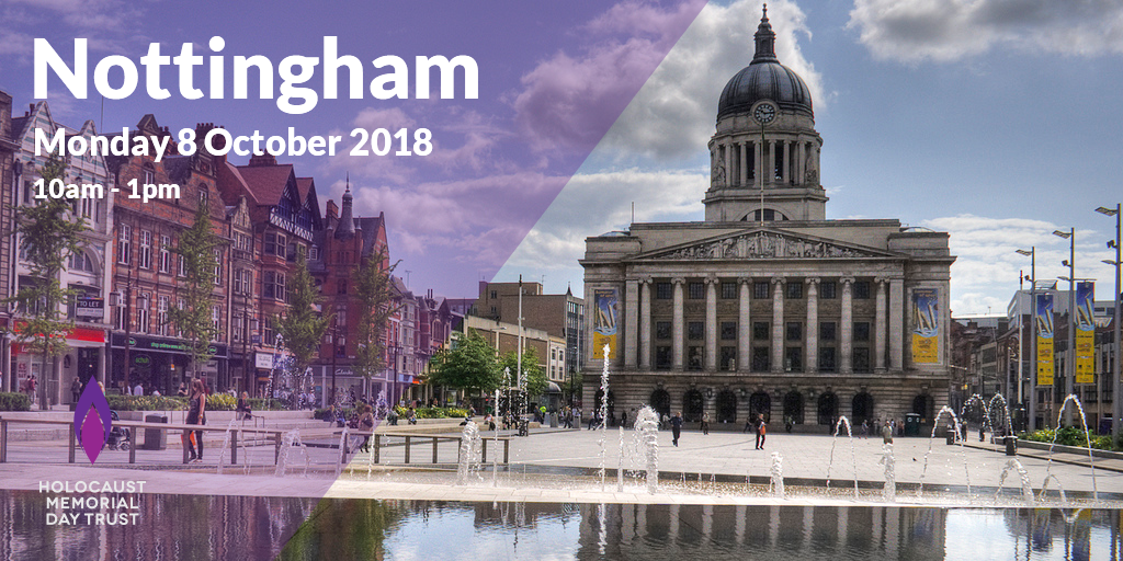 Holocaust Memorial Day Trust Nottingham Workshop