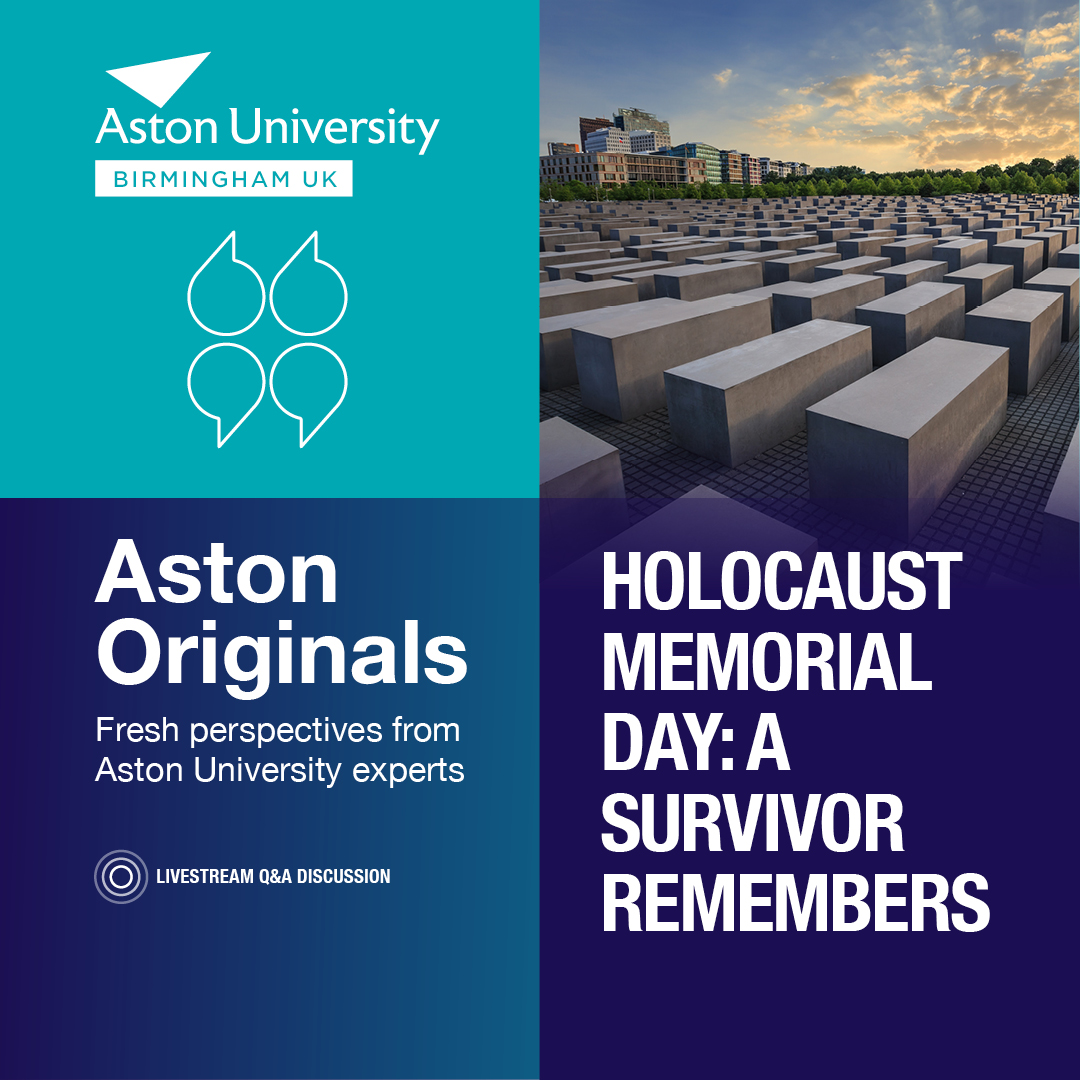 Holocaust Memorial Day: A Survivor Remembers with  Dorit Oliver-Wolff