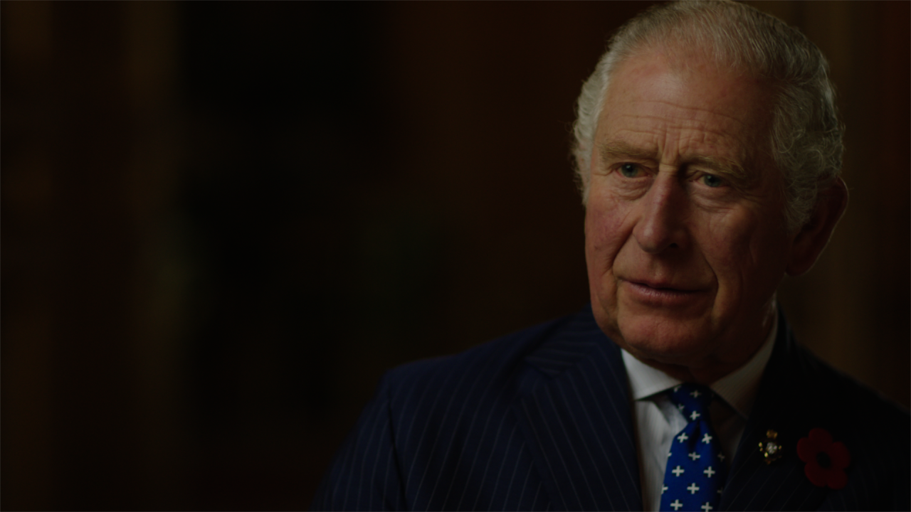 HRH The Prince of Wales, credit Tom Hayward and BBC Studios 2021