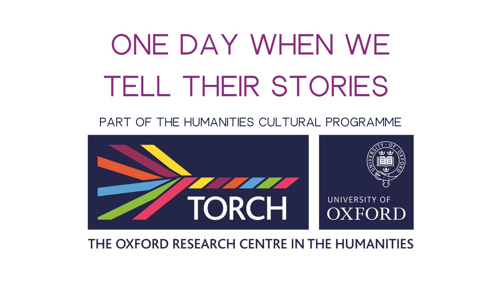 Oxford Holocaust Memorial Events Series: One Day When We Tell Their Stories
