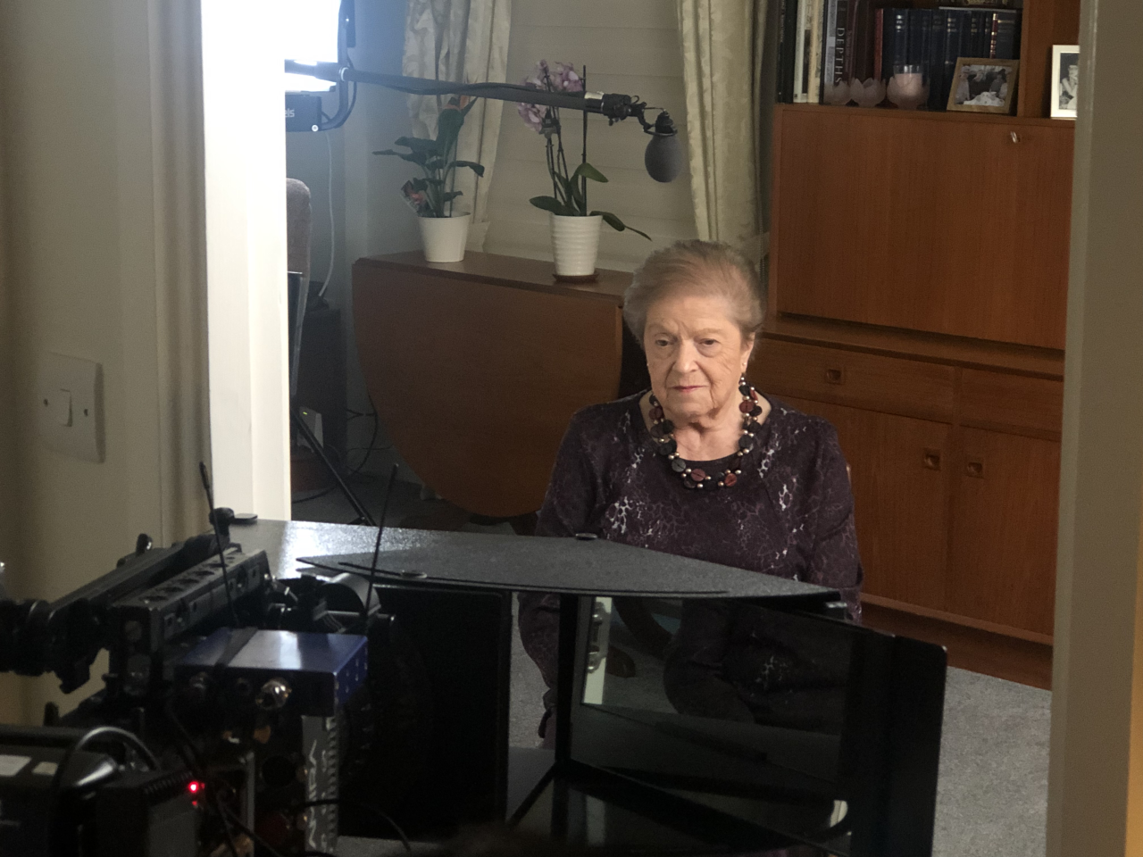 Holocaust survivor Rachel Levy BEM, credit Angel Li and BBC Studios