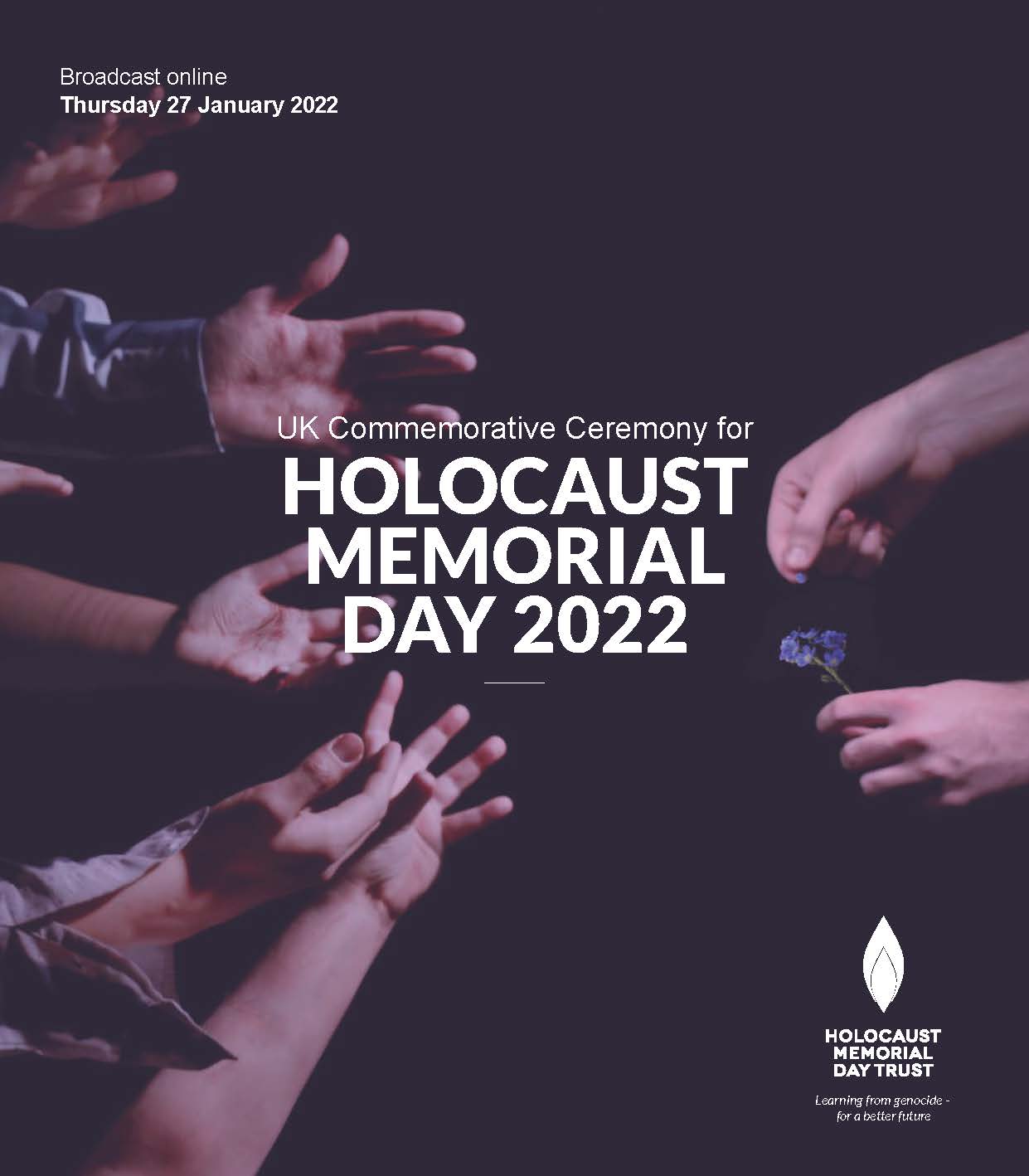 Holocaust Memorial Day Trust | The UK HMD 2022 Ceremony