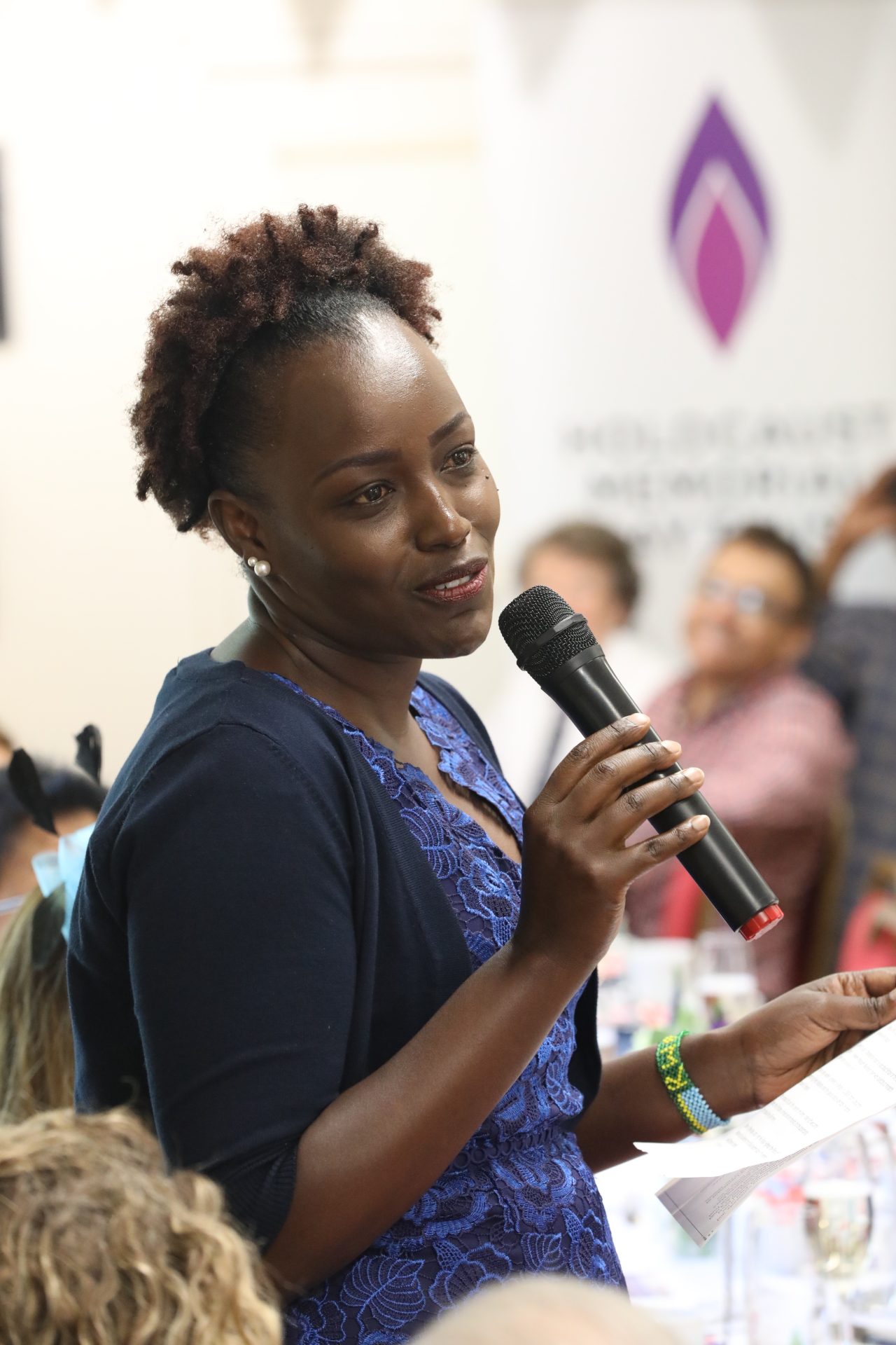 Antoinette Mutabazi, survivor of the genocide against the Tutsi in Rwanda, speaks about her experiences