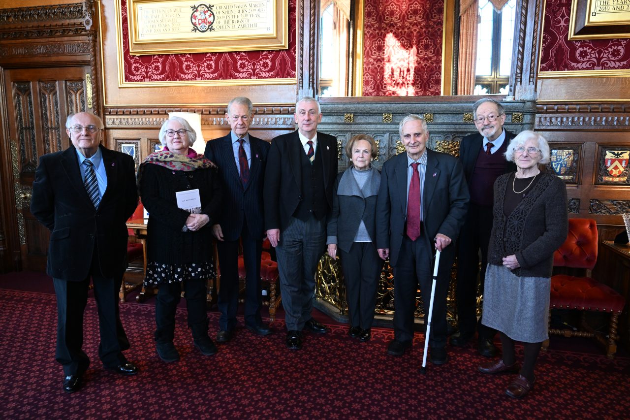 Sir Lindsay Hoyle, the Speaker of the House of Commons, with survivors of the Holocaust ©UK Parliament/Jessica Taylor