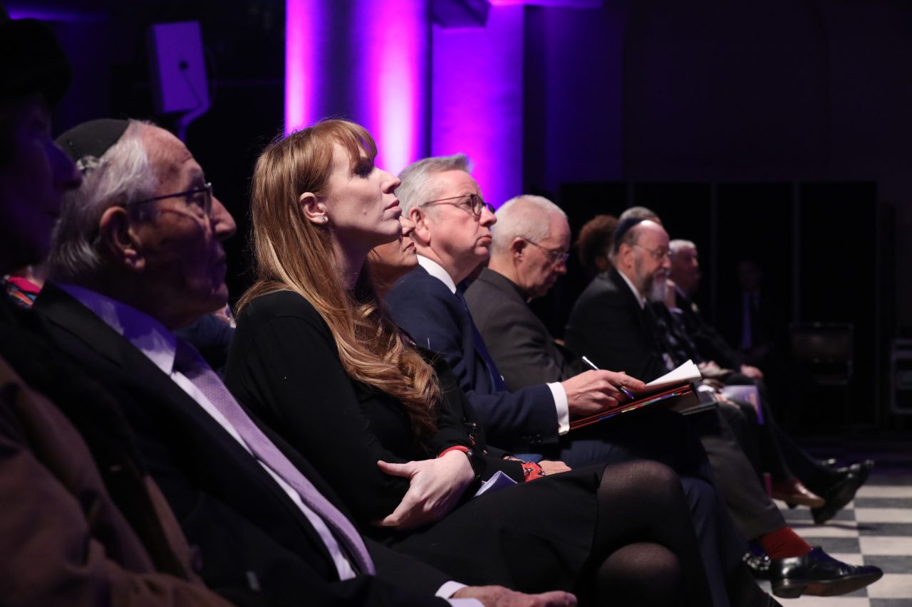 Angela Rayner MP and Michael Gove MP at the HMD 2023 UK Ceremony