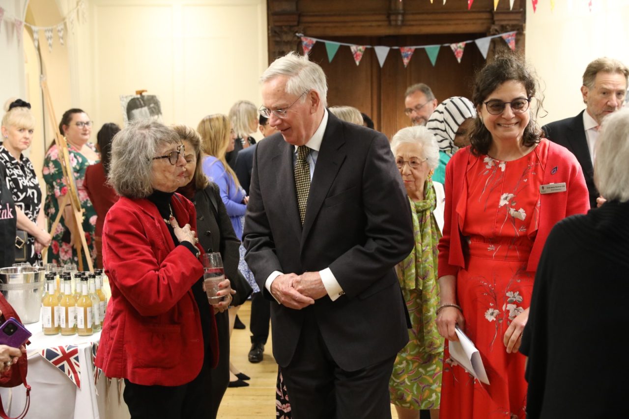 HRH The Duke of Gloucester attends our Coronation Tea Party for survivors