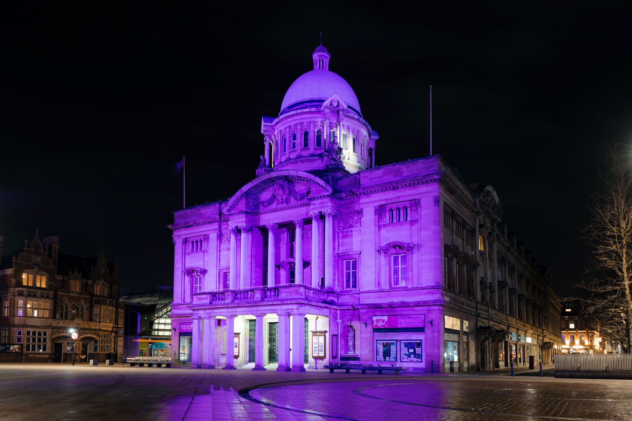 Hull City Council – City Centre Light Display – HMD 2024